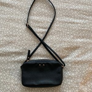 H&M black mini purse